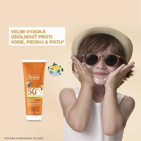 Avène Sun Lotion for Children detské mlieko na opaľovanie SPF 50+