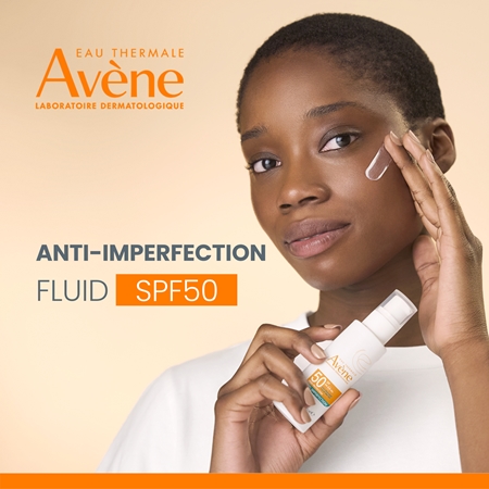 Avène Sun Anti-Imperfection Fluid Fluido protector para pele oleosa e mista