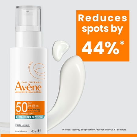 Avène Sun Anti-Imperfection Fluid Fluido protector para pele oleosa e mista