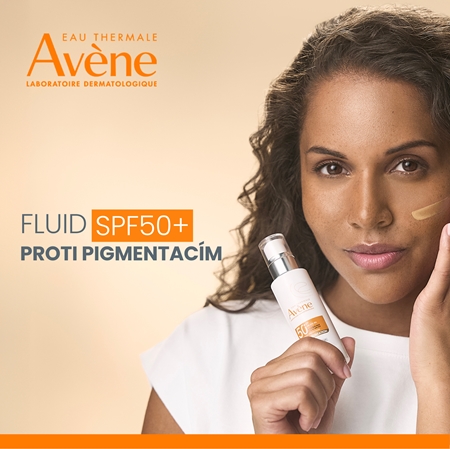 Avène Sun Anti-Pigmintation Tinted Fluid ochranný tónovaný fluid na obličej proti pigmentovým skvrnám