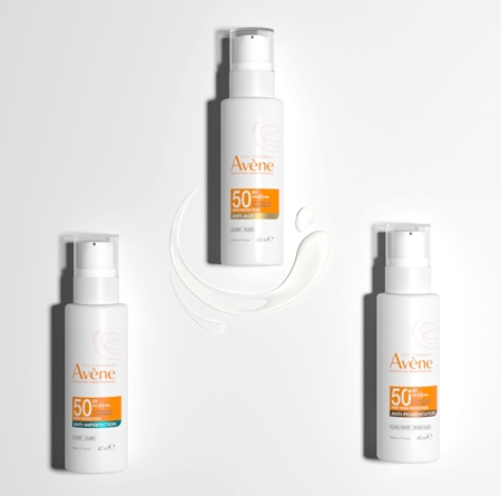 Avène Sun Anti-Age Fluid ochronny fluid przeciwzmarszczkowy SPF 50