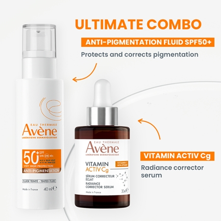 Avène Sun Anti-Pigmintation Tinted Fluid Protection Tinted Face Fluid for pigment spot correction