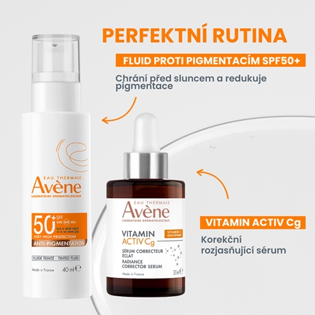 Avène Sun Anti-Pigmintation Tinted Fluid ochranný tónovaný fluid na obličej proti pigmentovým skvrnám