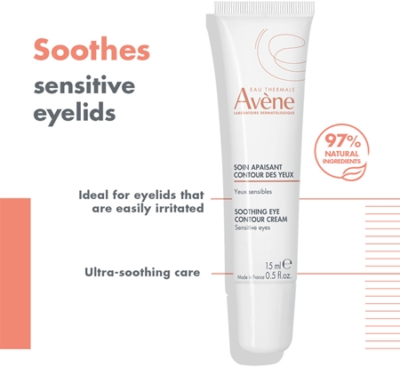 Avène Skin Care Soothing Eye Contour Cream успокояващ крем за околоочната област