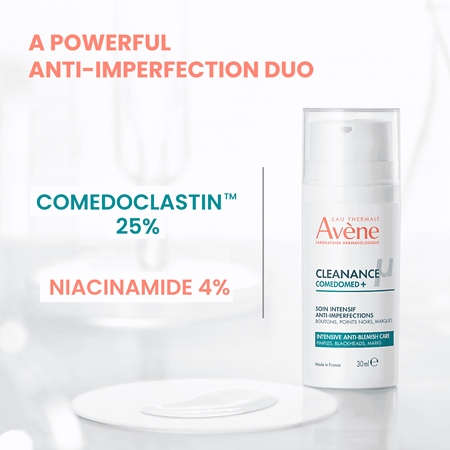 Avène Cleanance Comedomed+ intensyvaus poveikio priežiūros priemonė netobulumų turinčiai, į aknę linkusiai odai