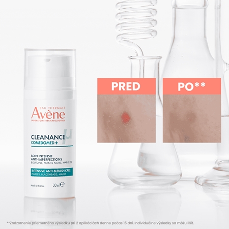 Avène Cleanance Comedomed+ intenzívna starostlivosť proti nedokonalostiam aknóznej pleti