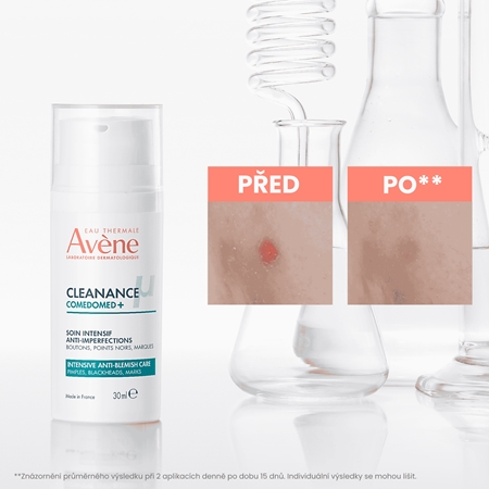 Avène Cleanance Comedomed+ intenzivní péče proti nedokonalostem aknózní pleti