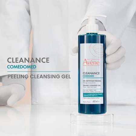 Avène Cleanance Comedomed Gel Peeling gel detergente esfoliante per pelli grasse e problematiche