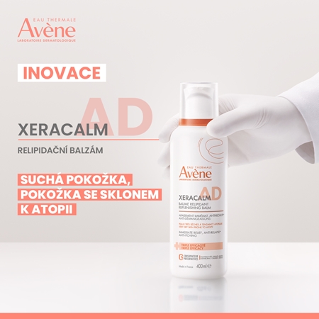 Avène XeraCalm A.D. Lipid-Replenishing Balm relipidační balzám pro velmi suchou citlivou a atopickou pokožku