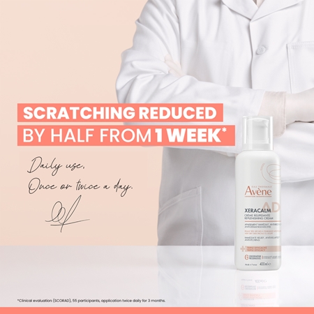 Avène XeraCalm A.D. Lipid-Replenishing Cream релипидиращ крем за суха към атопична кожа