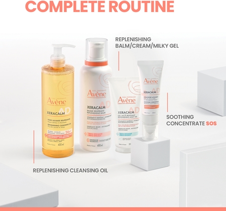 Avène XeraCalm A.D. Lipid-Replenishing Cream релипидиращ крем за суха към атопична кожа