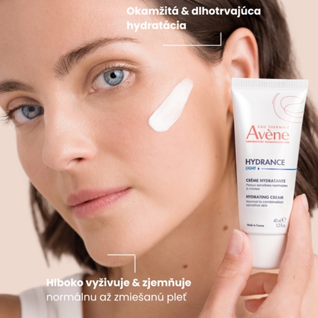 Avène Hydrance Light Hydrating Emulsion ľahká hydratačná emulzia
