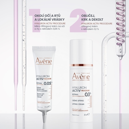Avène Hyaluron Activ Procedure Lifting Cream Retinal 0.1% Liftingový krém s retinalem