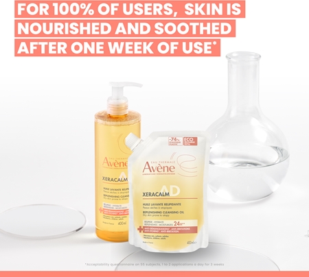 Avène XeraCalm A.D. Lipid-Replenishing Cleansing Oil Lipid - Replenishing Cleansing Oil for dry skin and eczema