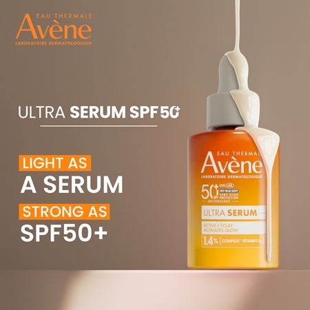 Avène Sun Ultra Serum Activates Glow Protective Serum with a brightening effect