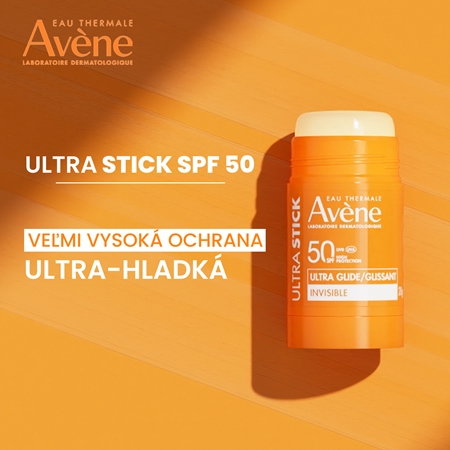 Avène Sun Ultra Stick SPF 50 opaľovací krém v tyčinke SPF 50