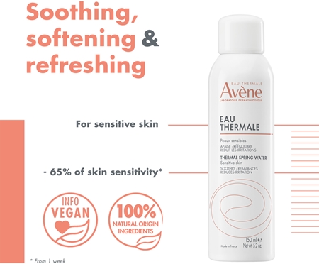 Avène Eau Thermale Thermal Spring Water termálvíz