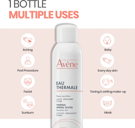 Avène Eau Thermale Thermal Spring Water termálna voda