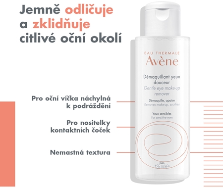 Avène Skin Care odličovač očí pro citlivou pleť