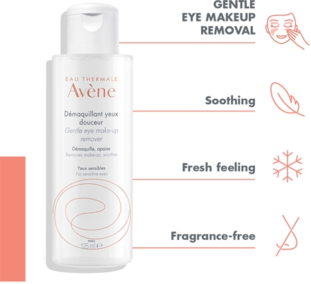 Avène Skin Care Gentle Eye Make-Up Remover for Sensitive Skin