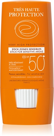 Avène Sun Sensitive Stick For Sensitive Areas SPF 50+