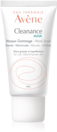 Avène Cleanance máscara esfoliante para pele problemática, acne