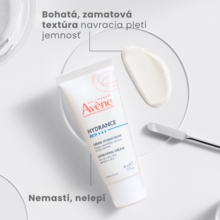 Avène Hydrance Rich Hydrating Cream hydratačný krém pre suchú až veľmi suchú pleť