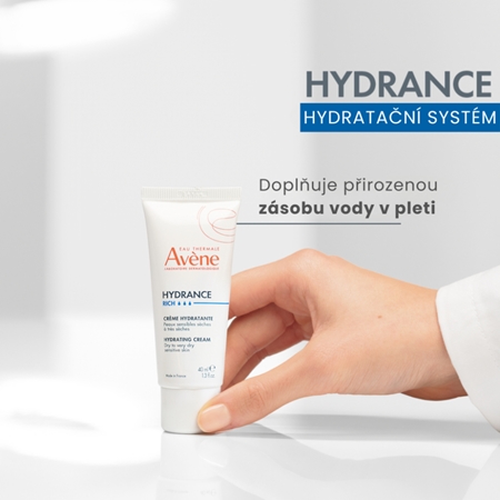 Avène Hydrance Rich Hydrating Cream hydratační krém pro suchou až velmi suchou pleť