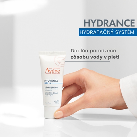 Avène Hydrance Rich Hydrating Cream hydratačný krém pre suchú až veľmi suchú pleť