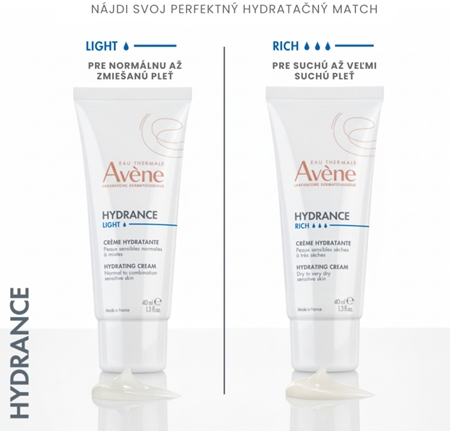 Avène Hydrance Rich Hydrating Cream hydratačný krém pre suchú až veľmi suchú pleť