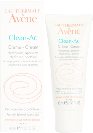 Avène Clean-Ac crema hidratante para pieles irritadas y resecas debido a un tratamiento de acné