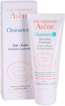 Avène Cleanance K Gel Cream for Problematic Skin, Acne