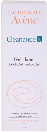Avène Cleanance K Gel Cream for Problematic Skin, Acne