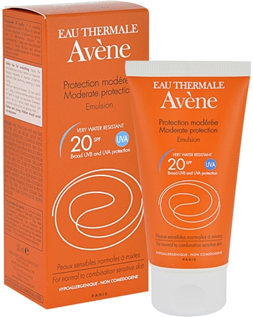 Avène Sun Sensitive emulsão bronzeadora SPF 20