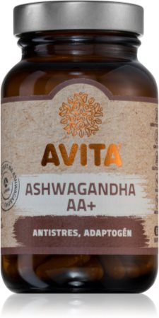 Avita Ashwagandha AA+ bylinné kapsle pro udržení vitality