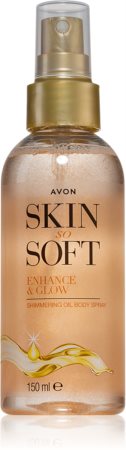Avon Skin So Soft Glitzeröl für den Körper