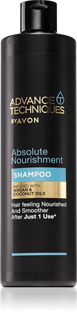 Avon Advance Techniques Absolute Nourishment tápláló sampon marokkói argánolajjal minden hajtípusra