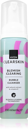 Avon Clearskin Blemish Clearing espuma limpiadora con vitamina E