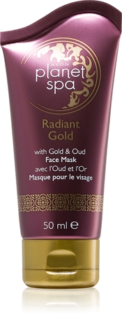 Avon Planet Spa Radiant Gold slupovací maska pro obnovu povrchu pleti