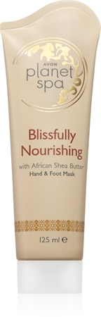 Avon Planet Spa Blissfully Nourishing vyživující maska na ruce a nohy