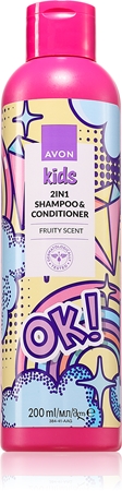 Avon Kids Fruit šampon a kondicionér 2 v 1