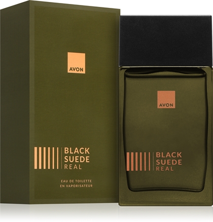 Avon Black Suede Real Intense Eau de Toilette för män