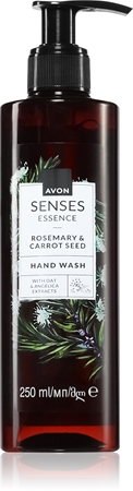 Avon Senses Essence Rosemary & Carrot Seed jemné tekuté mýdlo na ruce
