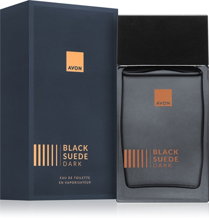Avon Black Suede Dark Eau de Toilette för män