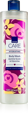 Avon Care Jasmine Scent & Glycerine feuchtigkeitsspendendes Duschgel