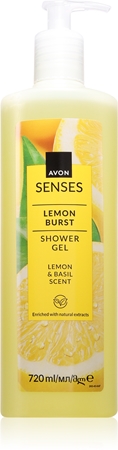 Avon Senses Lemon Burst Refreshing Shower Gel