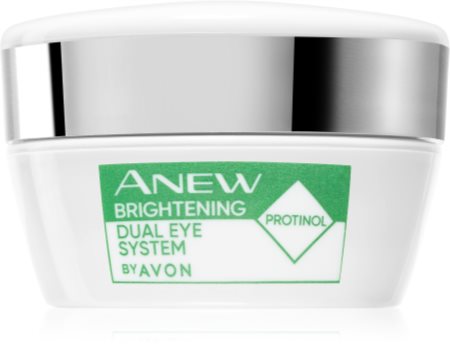 Avon Anew Dual Eye System creme de olhos iluminador  anti-olheiras