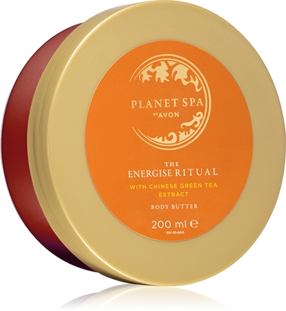 Avon Planet Spa The Energise Ritual hranjivi maslac za tijelo s ekstraktom zelenog čaja