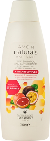 Avon Naturals Hair Care šampon in balzam 2 v1