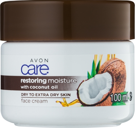 Avon Care crema de fata hidratanta cu ulei de cocos